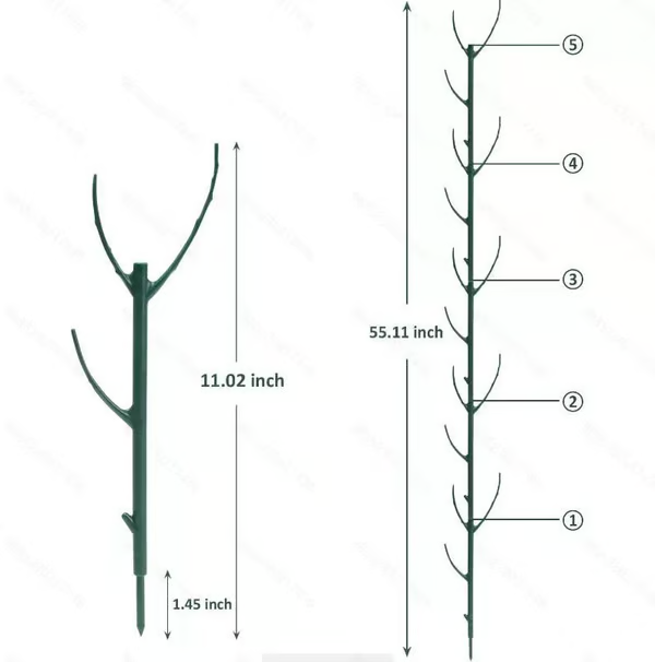 ๐๐๐ฟ 5 Pack Plant Support Stakes