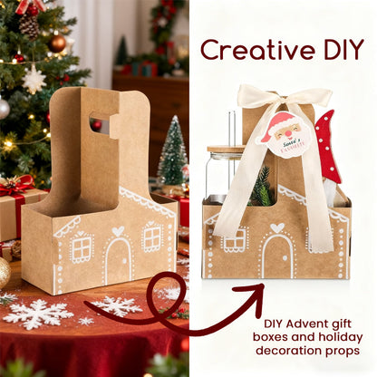 Gingerbread House Christmas Gift Box