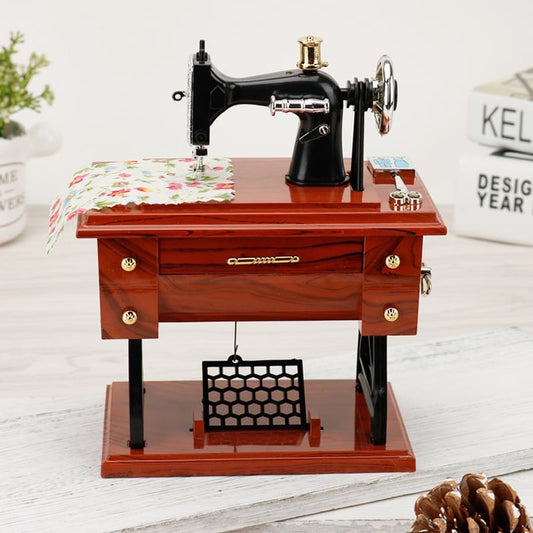 LAST DAY SALE 49% OFF💥Vintage Sewing Machine Design Music Box🎶