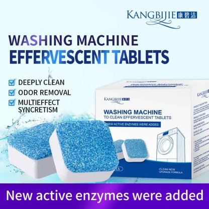🍃Washing Machine Cleaner Descaler 12 Pack - Deep Cleaning Tablets🔥