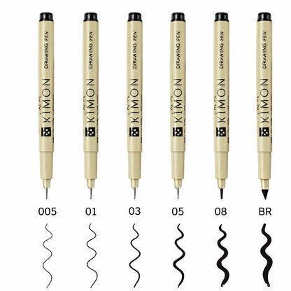 Mindful Ink Tracing: The Therapeutic Art Experience for Absolute Beginners (Subtitle: Premium Edition | Thick Watercolor Paper | 10 Frame-Ready Prints)