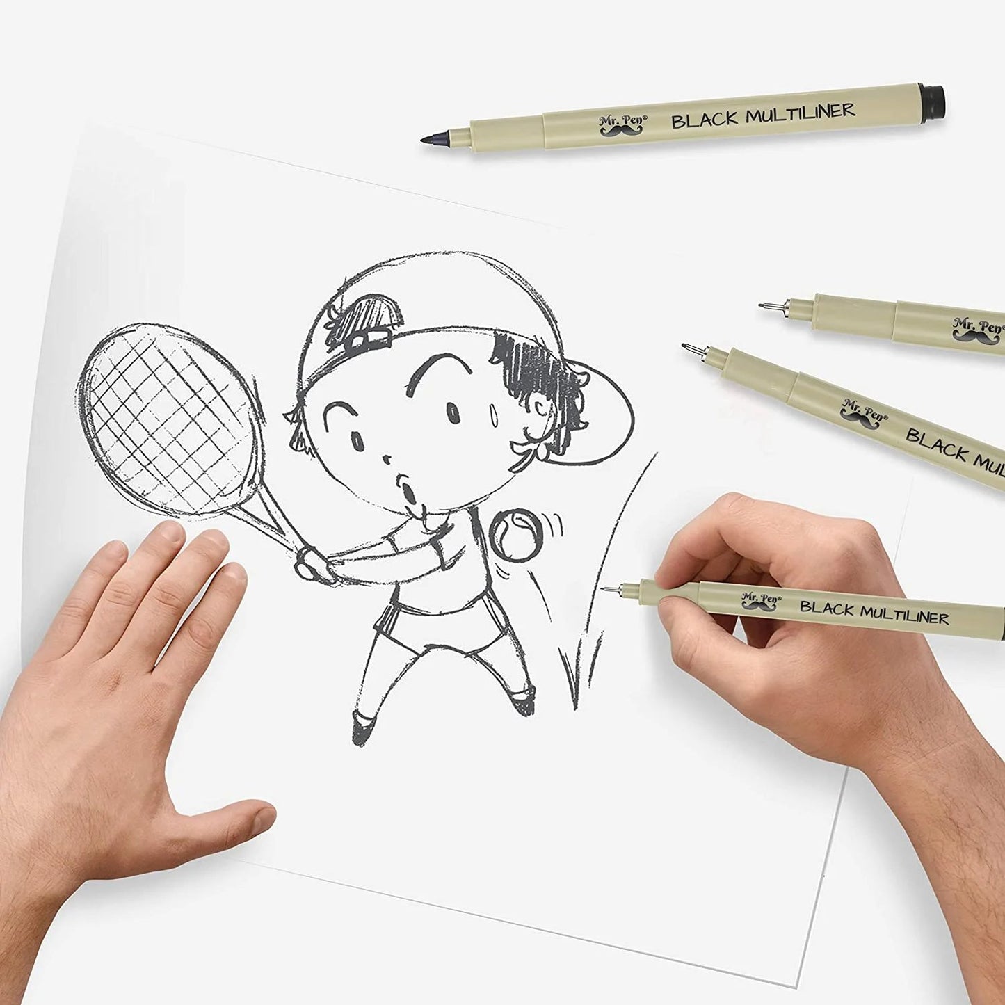 Mindful Ink Tracing: The Therapeutic Art Experience for Absolute Beginners (Subtitle: Premium Edition | Thick Watercolor Paper | 10 Frame-Ready Prints)