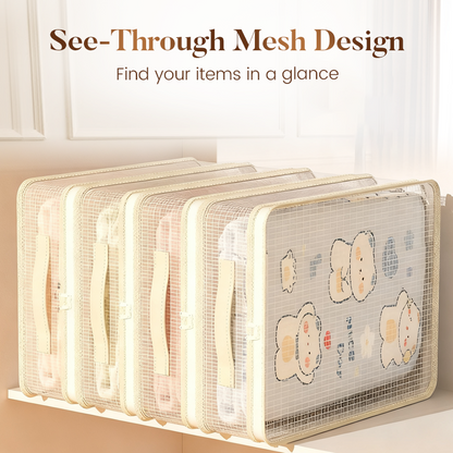 🔥Hot Sale Offers-See-Through Closet Organizer Storage Bags